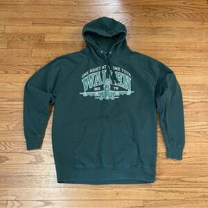 Morgan Wallen One Night At A Time Tour Hoodie Green 2XL